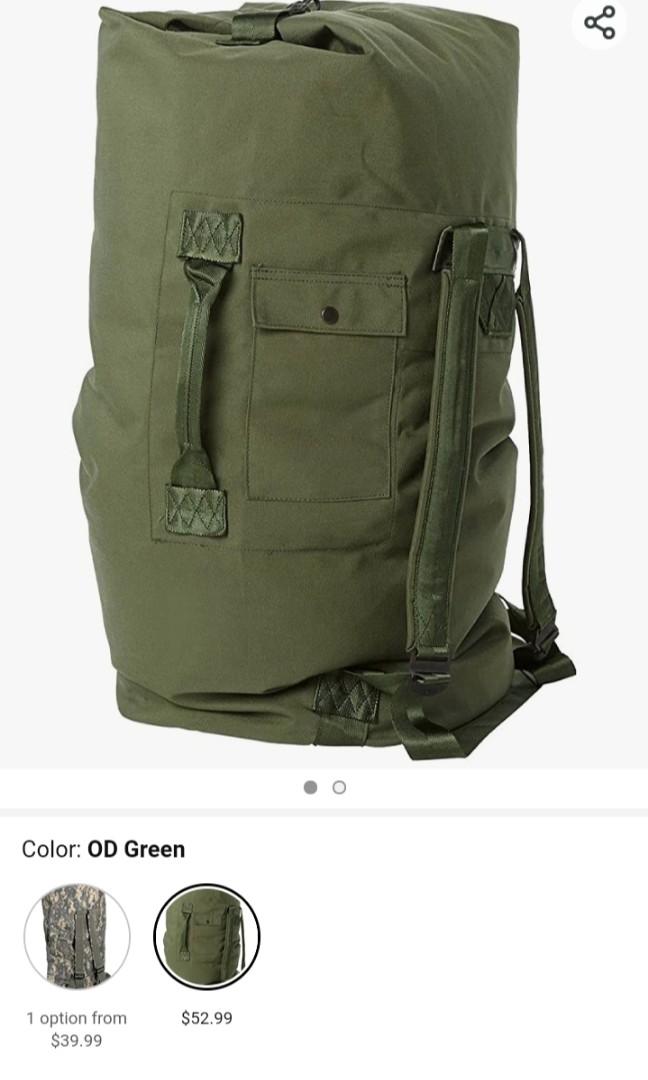 Army surplus deals duffle bag