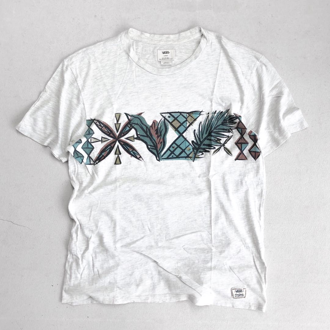 Vans Tropical Pocket Tee, Fesyen Pria 