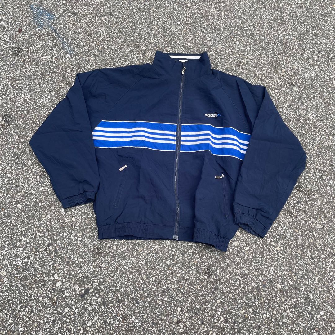 Vintage Adidas Jacket Windbreaker, Men 