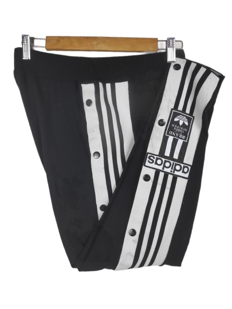 Vintage Adidas Snap Button Track Pants 