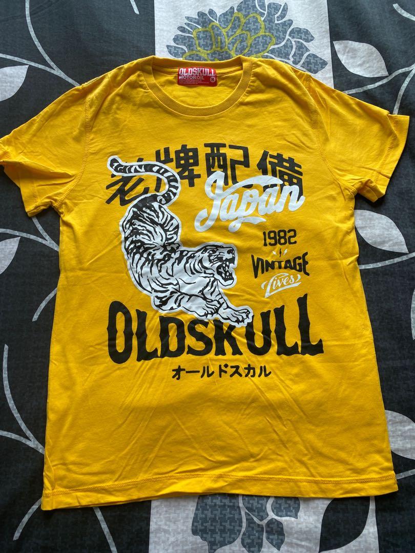 oldskull tshirt