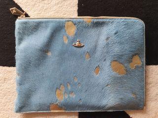 Vivienne Westwood Pony hair clutch/tablet pouch