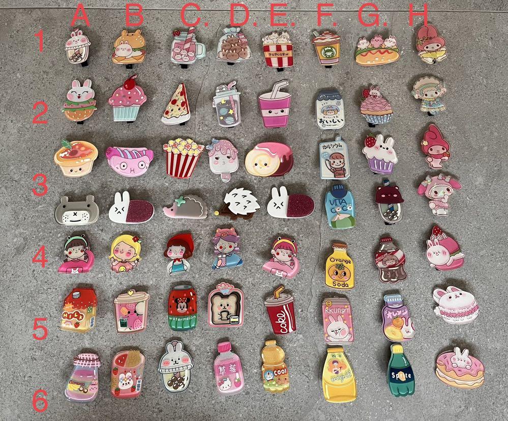 Acrylic hair outlet clips wholesale