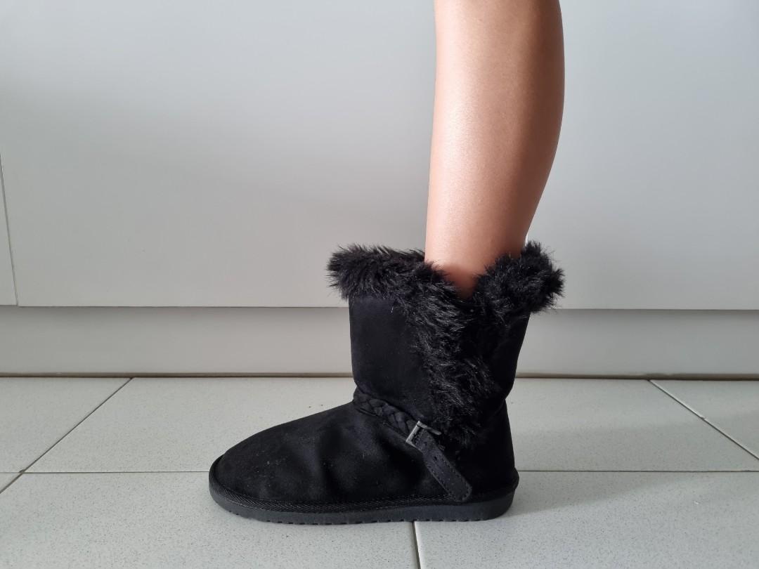 Girls shearling boots new arrivals