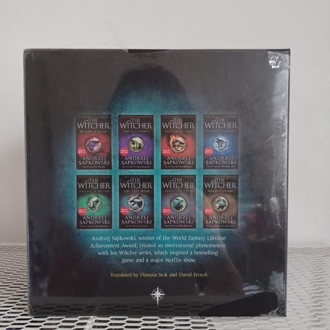 WITCHER complete set of 8 books boxed set series - andrzei sapkowski ...