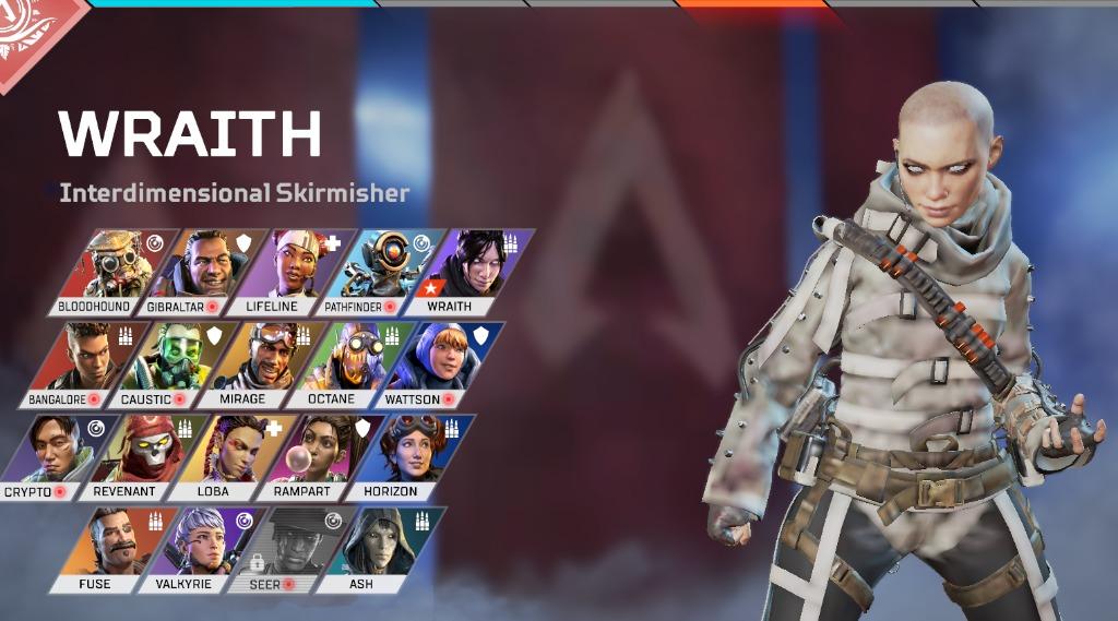 WTT/WTS APEX LEGEND ACCOUNT with wraith kunai/heirloom, Video Gaming