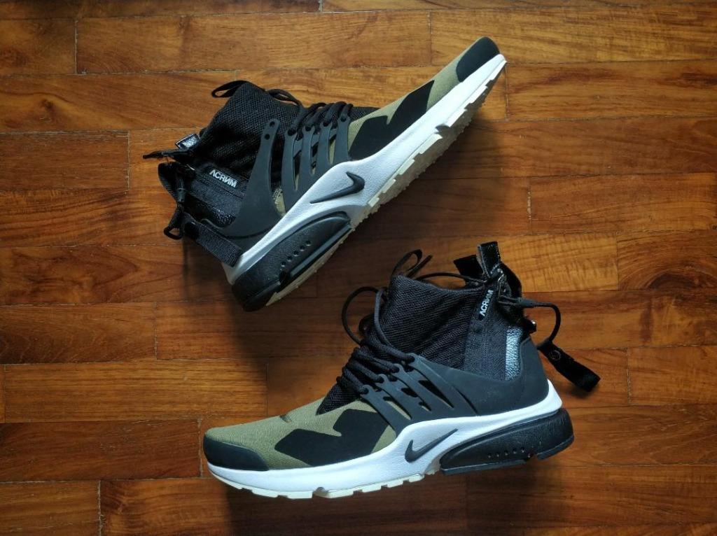 Nikelab air presto mid x acronym olive store