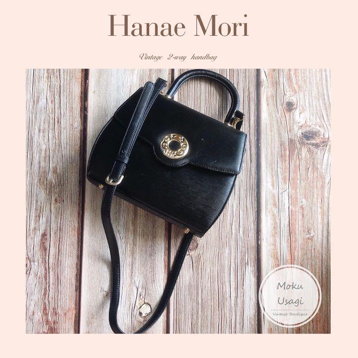 ❣️SALE❣️小眾✨Hanae Mori vintage 2-way bag✨手袋中古crossbody