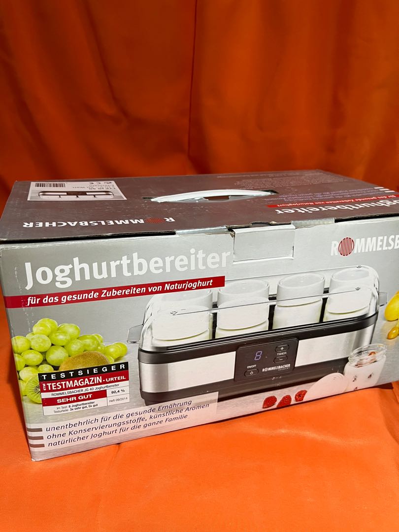 Yogurt Maker Rommelsbacher, Furniture & Home Living, Kitchenware & Tableware, Other Kitchenware