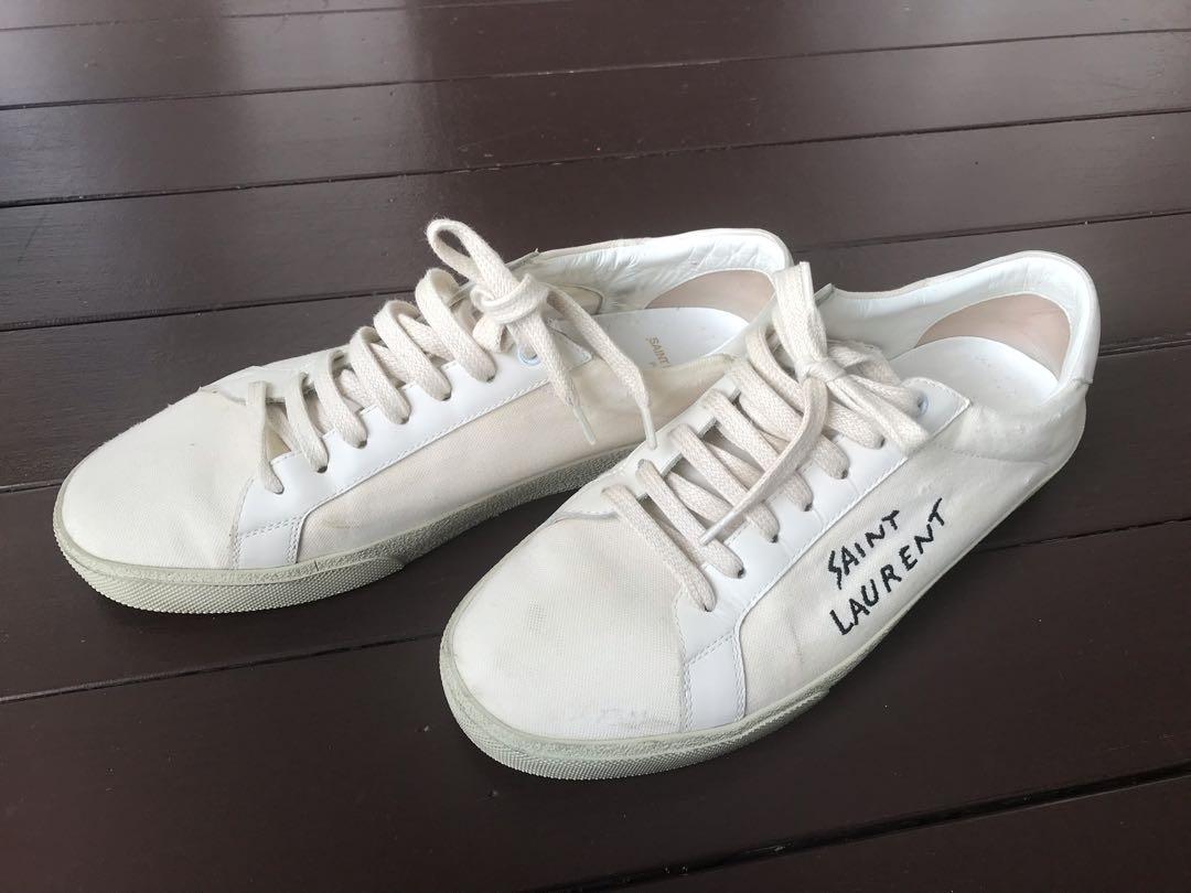Ysl mens best sale sneakers