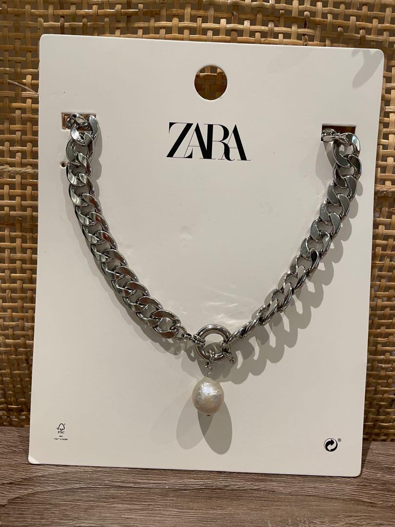 Zara shop pearl necklace