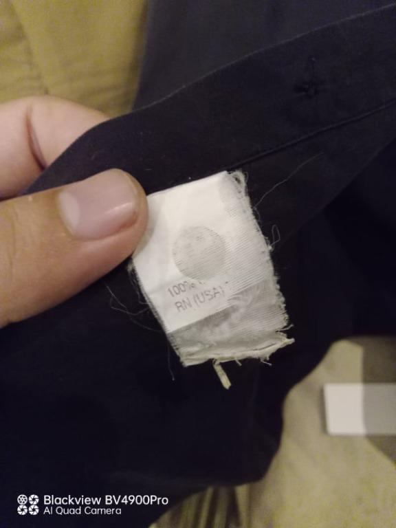 Zara Polo short sleeves, black (Category: Tshirts & Polo Shirts ) located in Manila. Submitted by ecarolina (Listing ID 1132536445, Image 3). Description: Zara short sleeves button down polo, black. 7.5/10 color. Modern slim fit. Size S on tag. RFS: declutter.