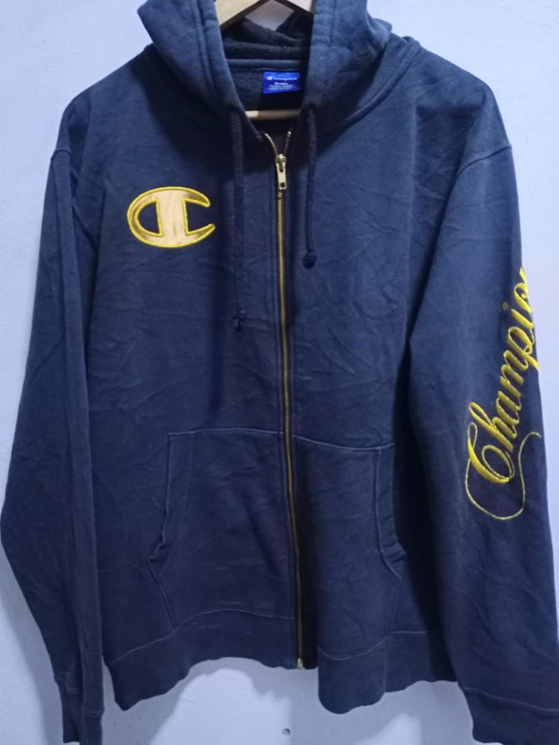 Champion sweater dark top blue gold