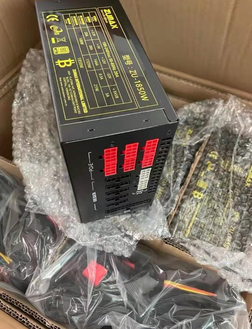 Zumax 1850w Modular PSU 80+, Computers & Tech, Parts & Accessories ...
