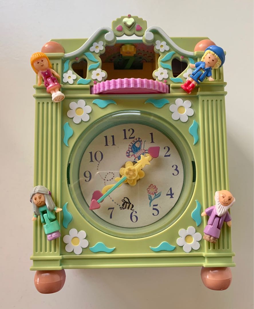 Polly pocket clock on sale 1991
