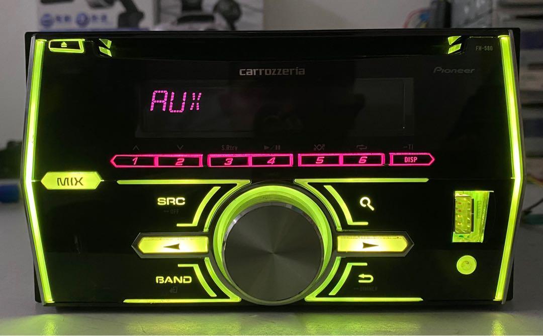 ☆ carrozzeria カロッツェリア FH-580 CD/USB/チューナーメインユニット 送料無料☆ パイオニア carrozzeria CD⁄USB⁄チューナーメインユニット FH-580 FH