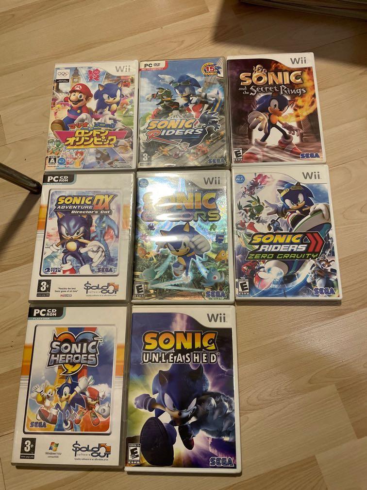 超平 30一個 超音鼠sonic Wii Pc 中古遊戲全部買有折扣 遊戲機 遊戲機遊戲 Nintendo 任天堂 Carousell