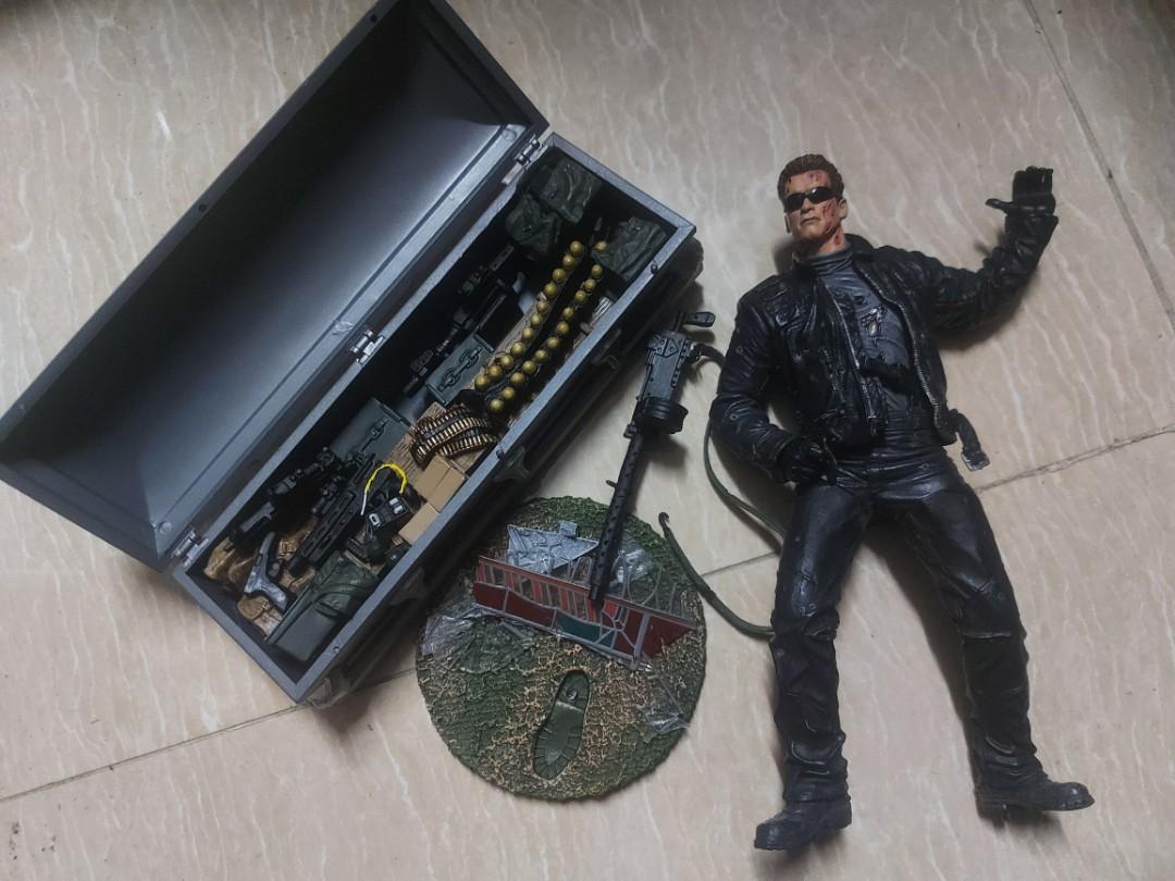 未來戰士絶版figures T-850 TERMINATOR WITH COFFIN -T-850 TERMINATOR