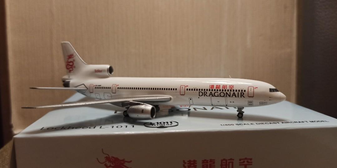 港龍航空L-1011 飛機模型1:400 Dragonair #絕版, 興趣及遊戲, 玩具 