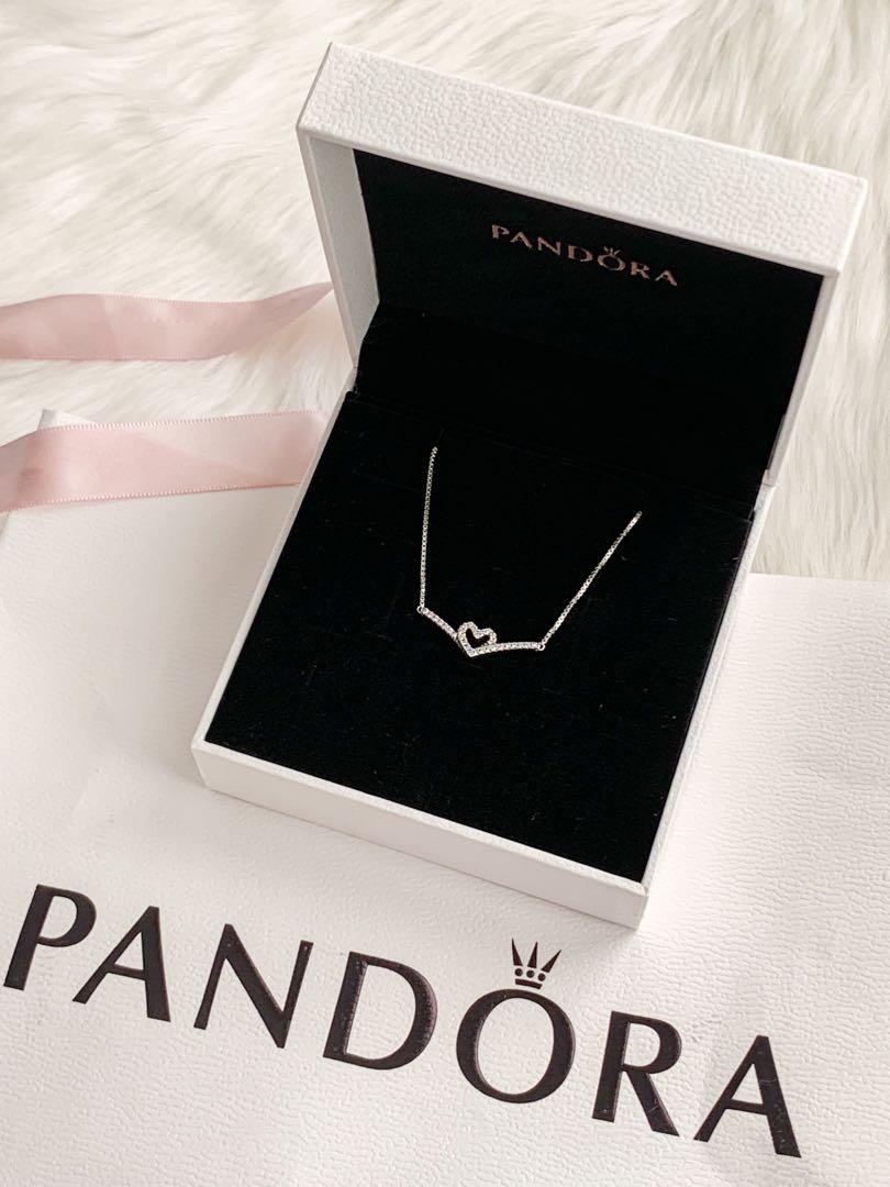 Wishbone hotsell pandora necklace