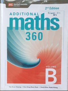 Additional Maths 360 vol B 2nd Edition