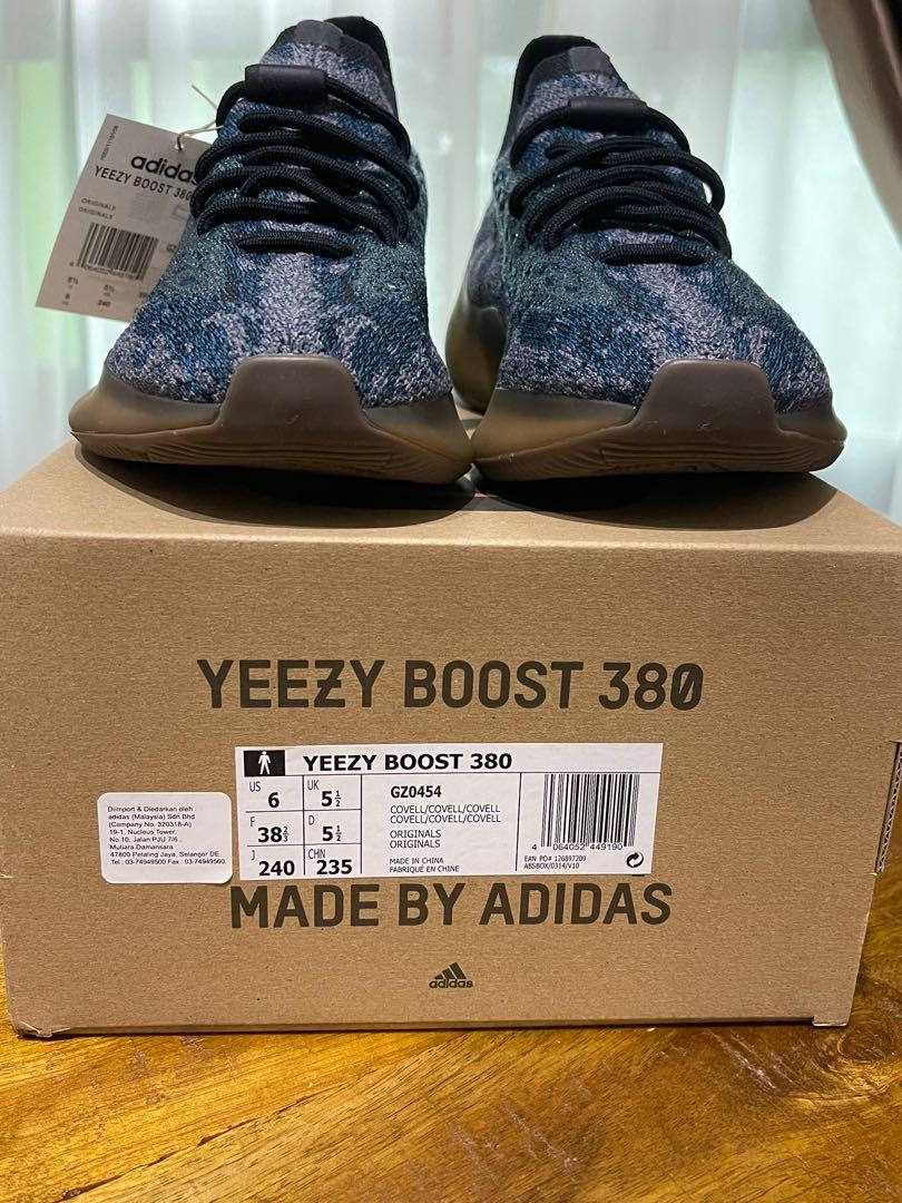 Adidas Yeezy Boost 380 Covellite US 6