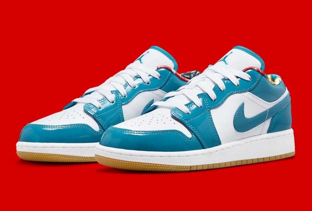 air jordan 1 low light teal