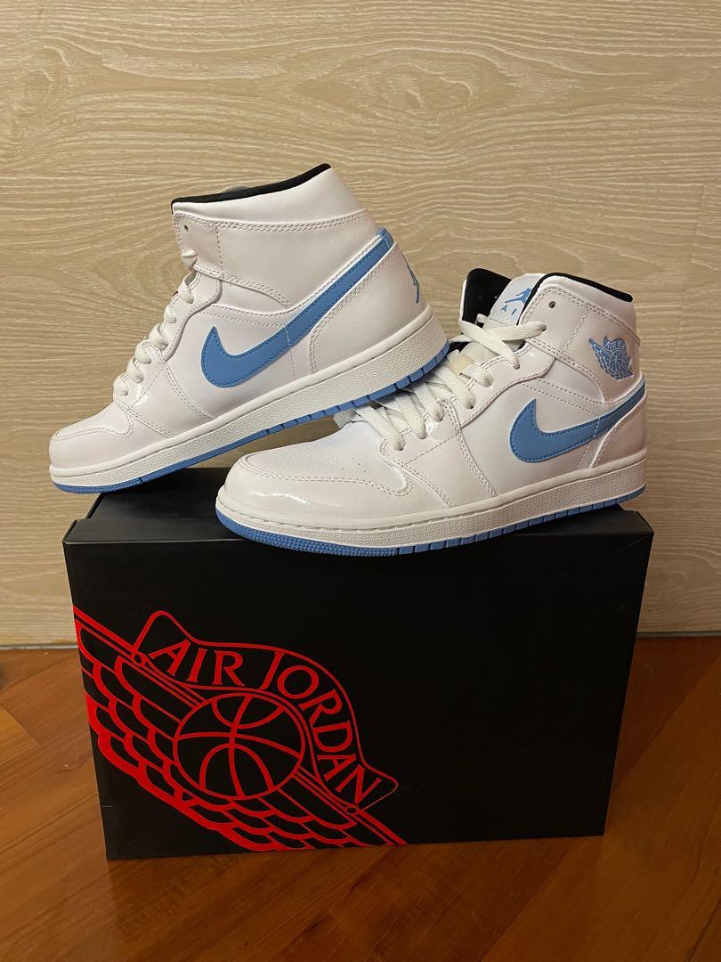 Jordan 1 hotsell mid legend blue