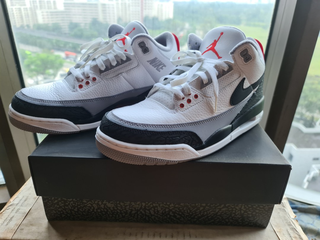 Jordan 3 outlet tinker white