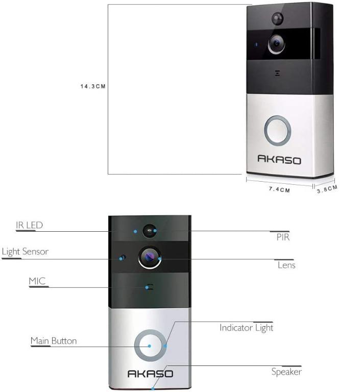 AKASO Smart Wifi Doorbell