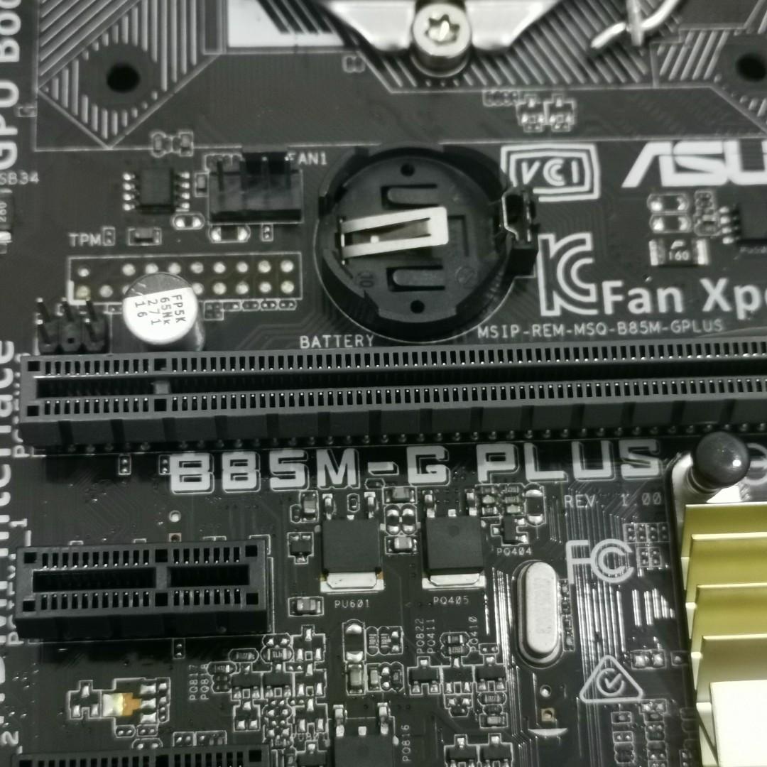 ASUS B85M Motherboard, Computers & Tech, Parts & Accessories, Computer ...