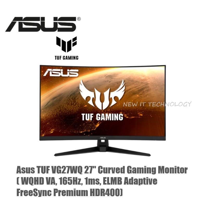 ASUS TUF Gaming 27 Curved FHD 240Hz 1ms FreeSync Premium Gaming