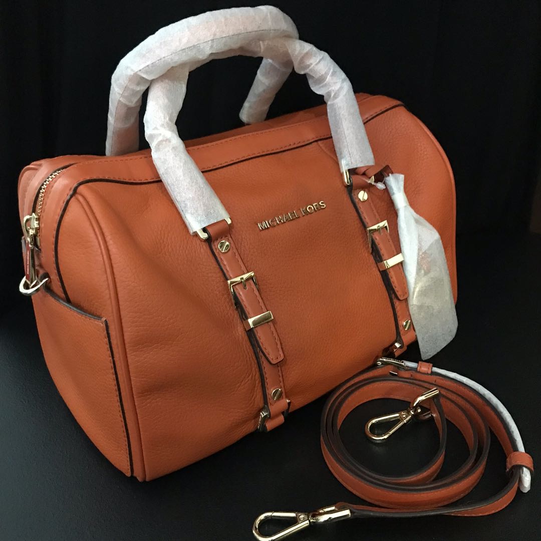 Authentic MK duffle bag, Luxury, Bags & Wallets on Carousell