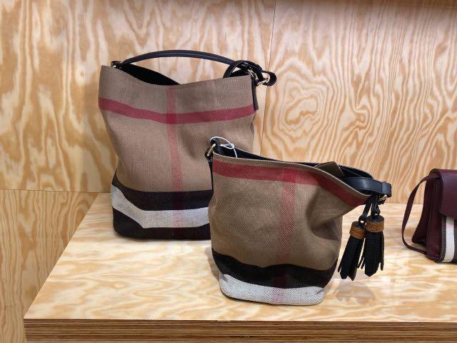 Authentic Burberry Bucket Bag, Luxury, Bags & Wallets on Carousell
