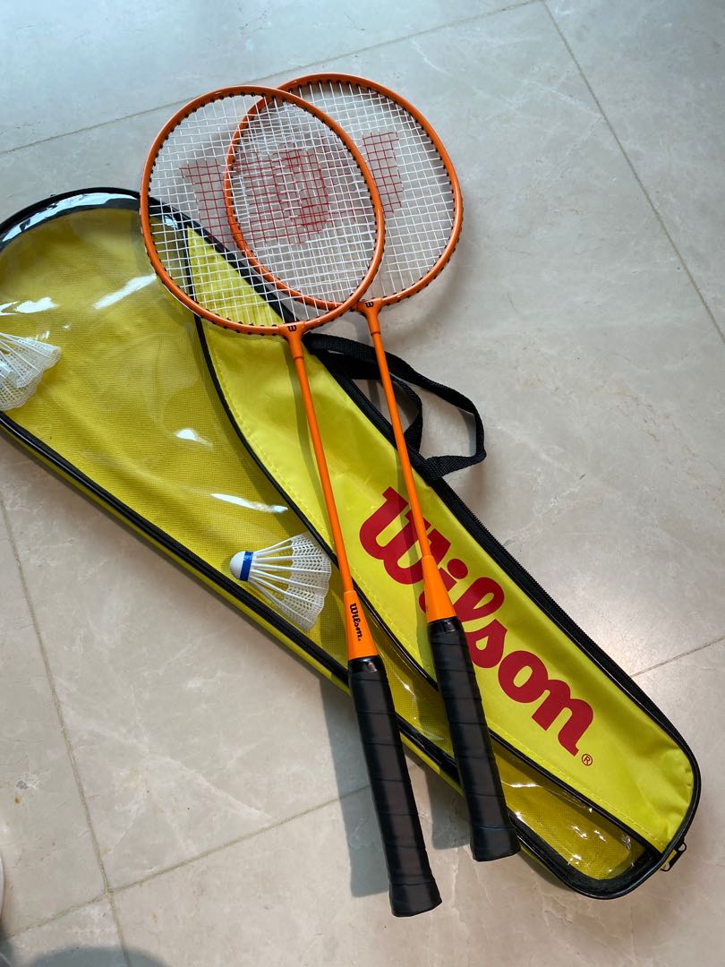 wilson Badminton Rackets set , Sports Equipment, Sports & Games, Racket