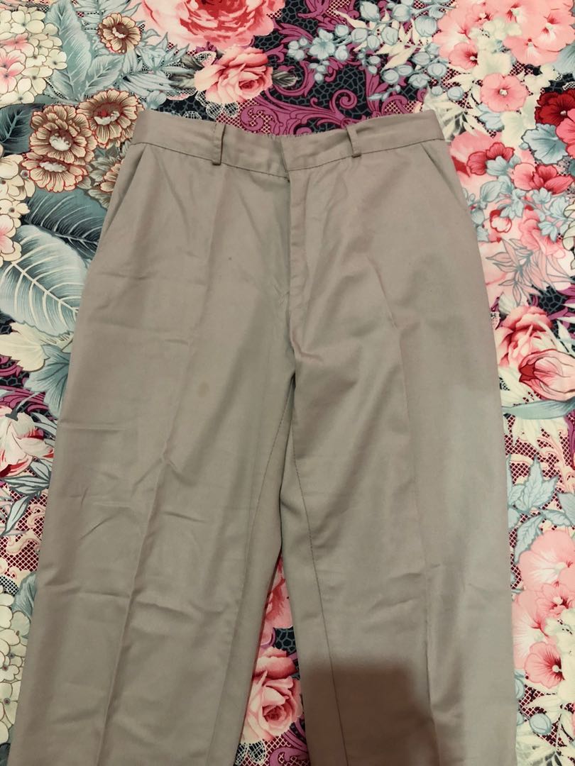 Basic Pants Women Light Brown Size S-M 