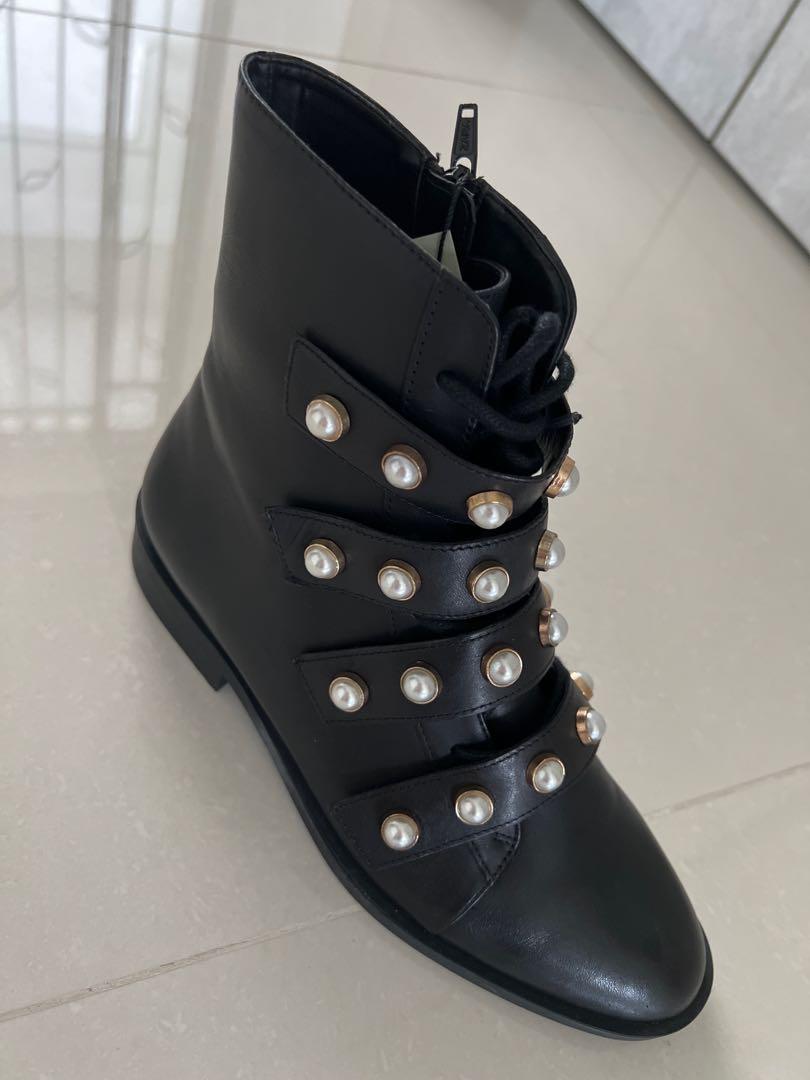 Zara bottines perles online