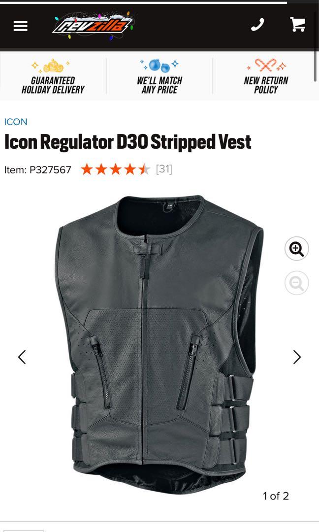 Icon regulator vest top
