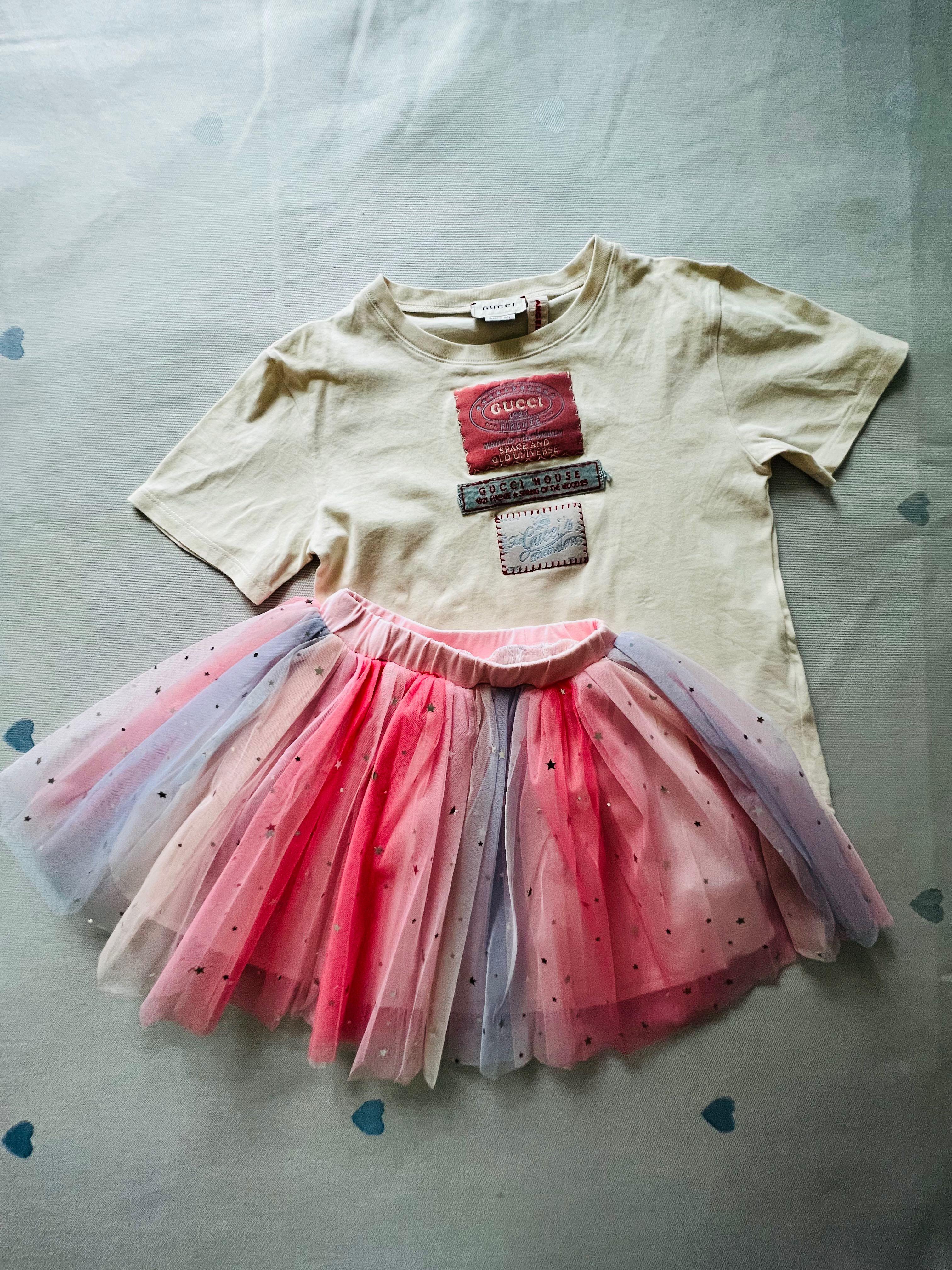 Star top glitter skirt
