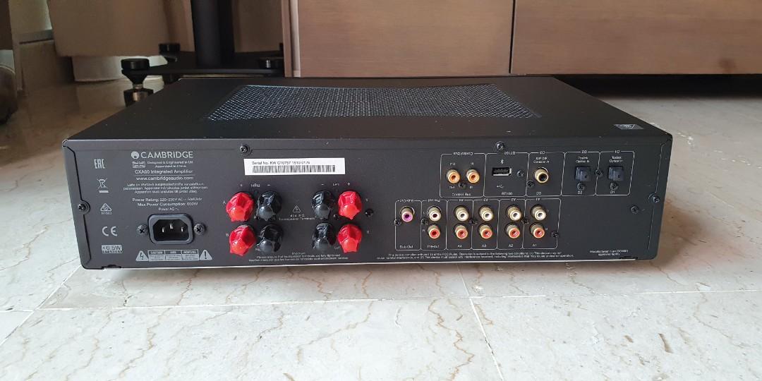Cambridge Audio CXA60 Amplifier, Audio, Soundbars, Speakers