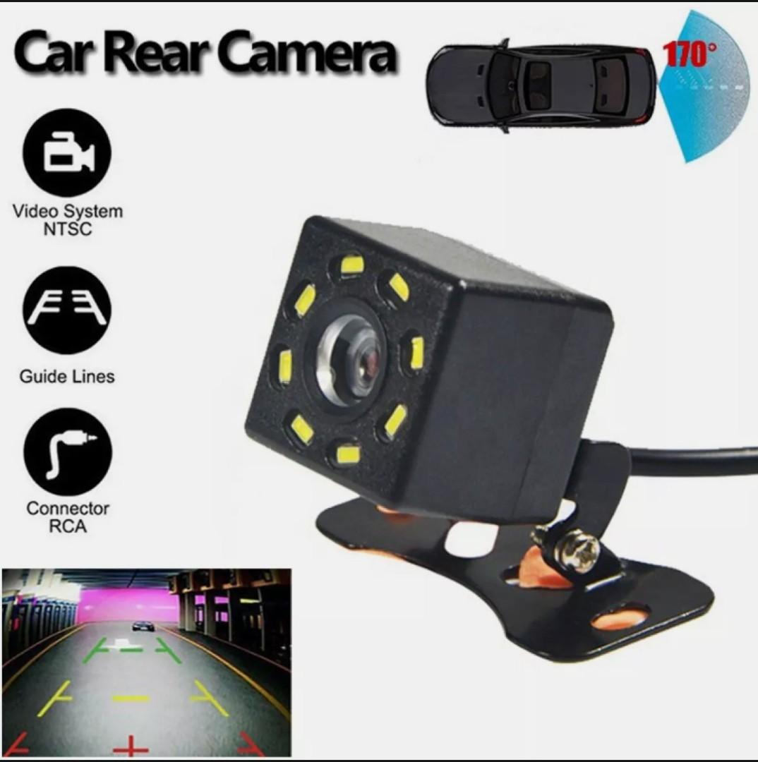 170° Wide Angle RCA HD Waterproof Reversing Car Backup Rear View Parking Camera