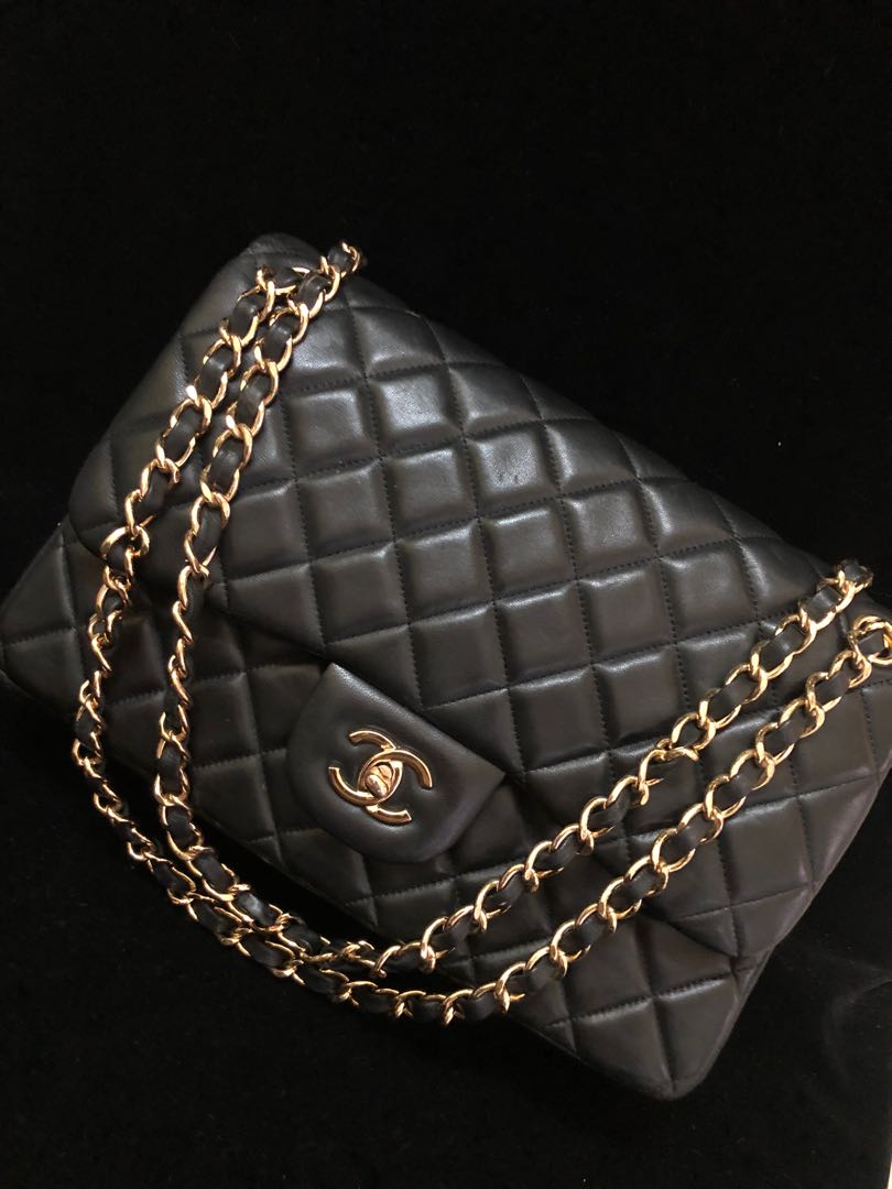 Chanel classic jumbo lambskin online
