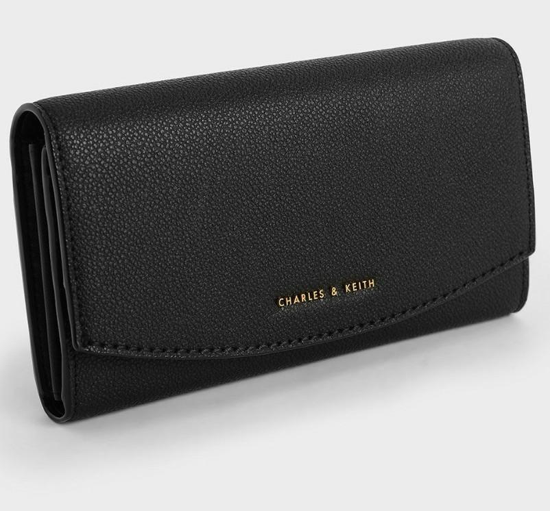 Charles & Keith Women's Front Flap Long Wallet