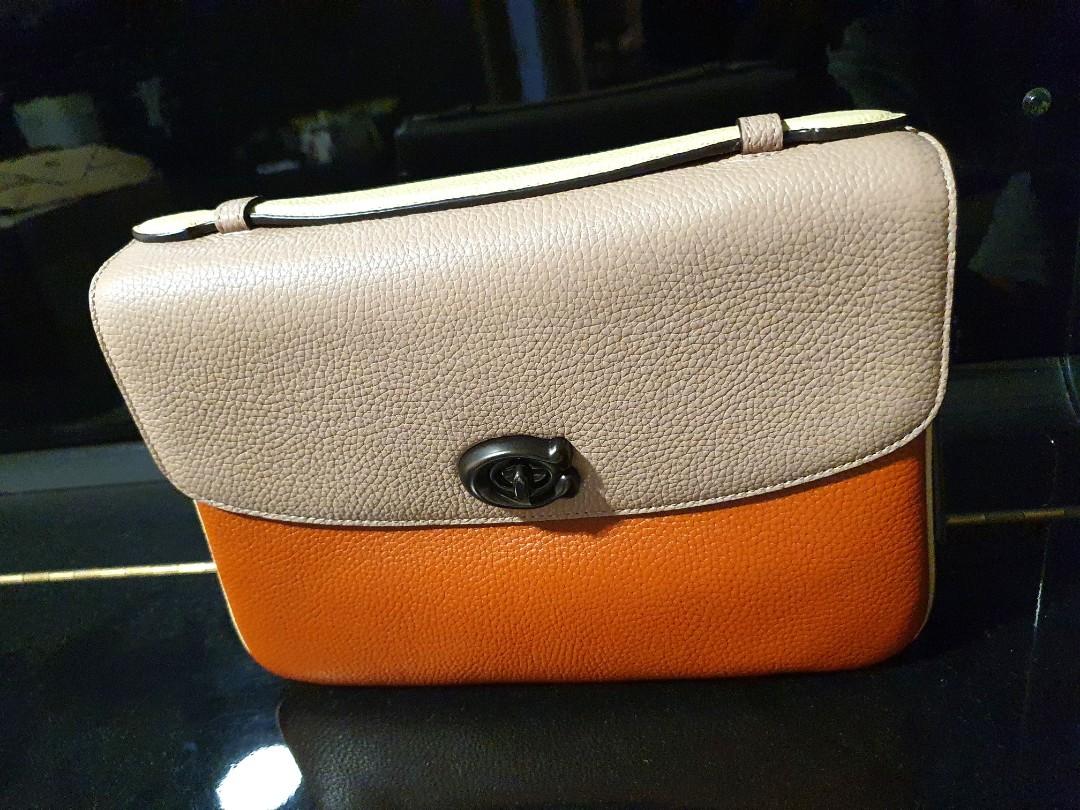 Coach Cassie in ginger multicolour