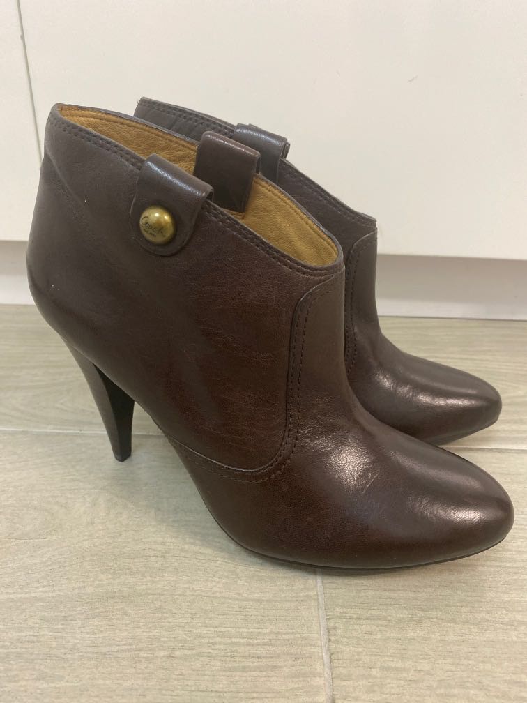 coach heel boots