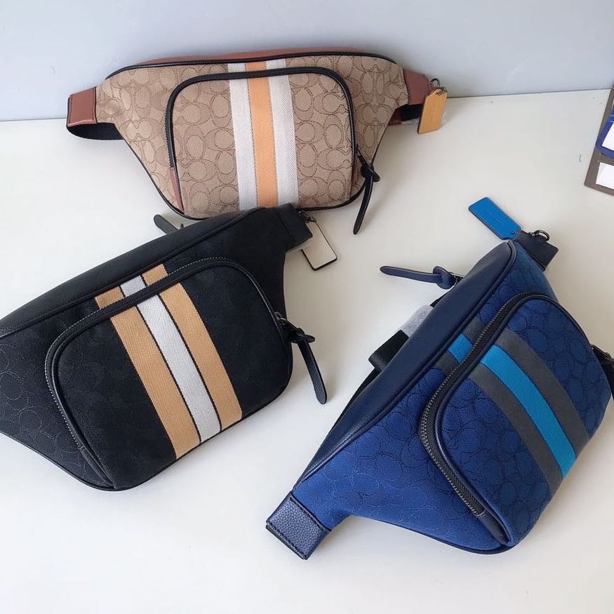 Men's coach discount belt bag