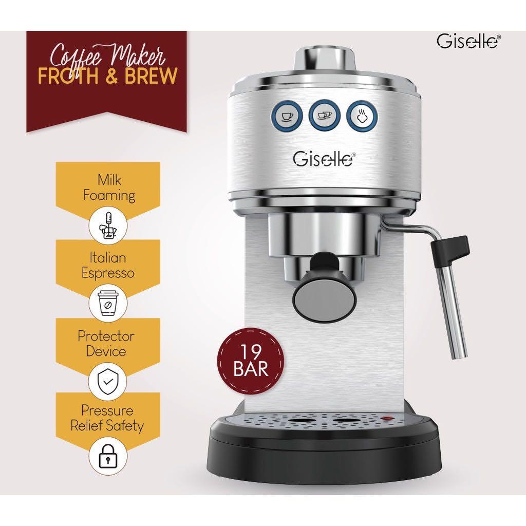 Coffee Machine GISELLE, TV & Home Appliances, Kitchen Appliances