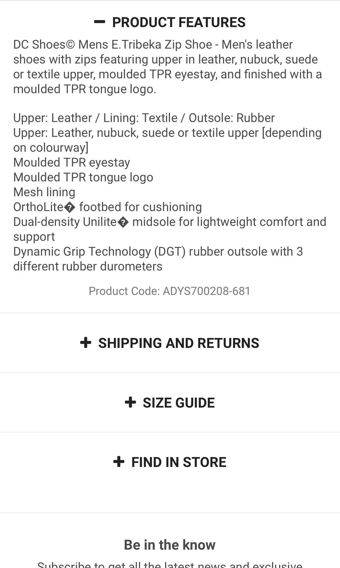 Dc shoes price list store
