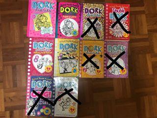 Dork diaries story books for sale!