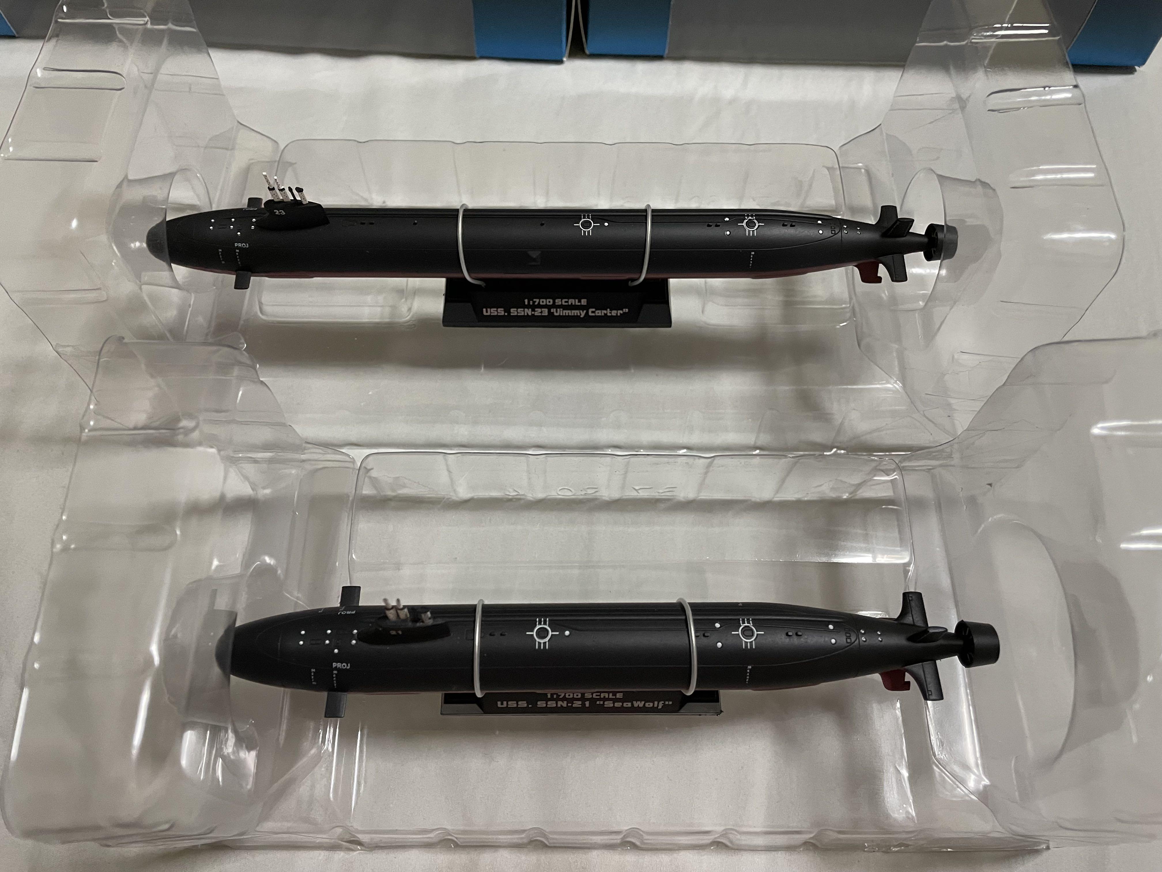 Diecast Toy Vehicles Easy Model 1 700 USS SSN 23 JIMMY CARTER 